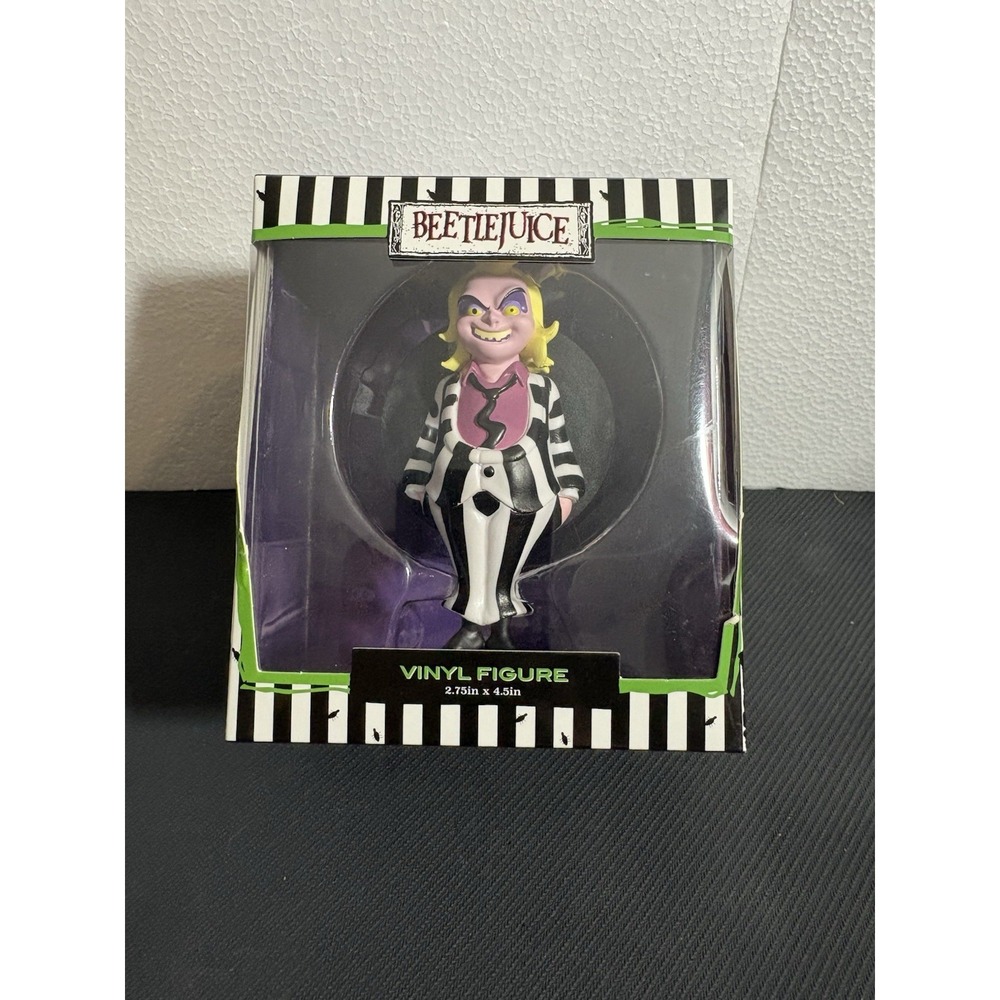 Beetlejuice Vinyl Action‎ Figure 4.5" Collectible Toy Figure Culturefly NIB